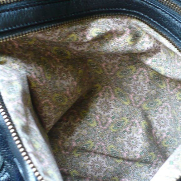 ❤️ MARC JACOBS Vintage Black Pebbled Leather Bag Handbag Shoulder - Picture 7 of 9